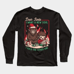 Christmas Demon Pact Long Sleeve T-Shirt